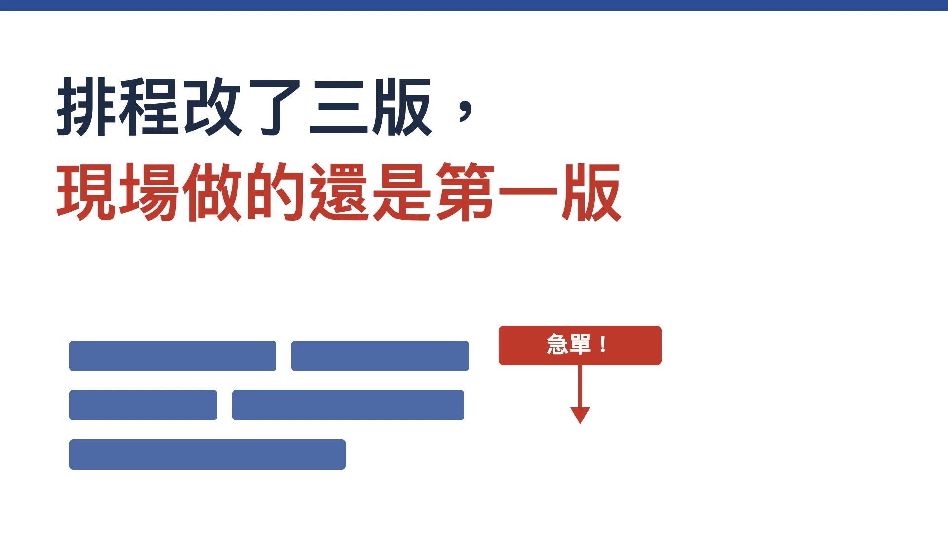 Read more about the article 生產排程與派工差在哪？為什麼排程改了三版，現場做的還是第一版